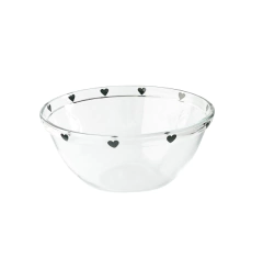 Tigela de Vidro Love P 21cm