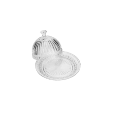 Queijeira de Cristal de Chumbo c/ Tampa Empire 20cm