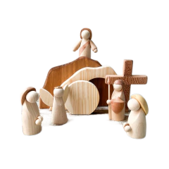 Pre venda Presépio de páscoa 7 peças