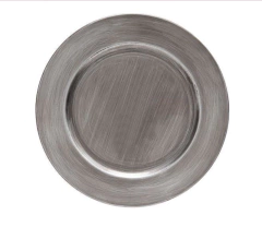 Sousplat Basic Silver Antique