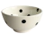 Bowl de porcelana estampa Polka Dots Preto 11,5cm