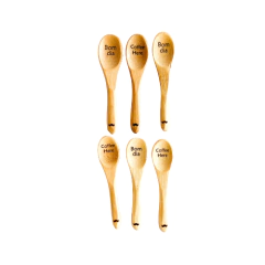 Mini Colheres Bambu Dia dos Pais