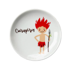 Prato pão Folclore Curupira 16cm