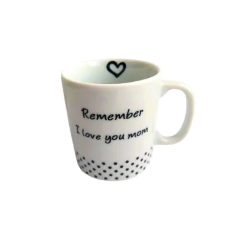 Caneca em Porcelana Mãe Remember 200ml