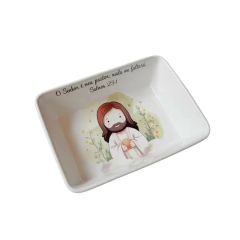 Refratario porcelana Jesus 20x15cm