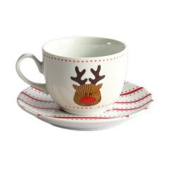 Xícara de Chá Ginger Noel/ Rena