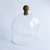Cúpula Vidro Bolinha 18cm