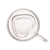 Cj 2 Xicaras Café Dupla Parede de Vidro 80ml
