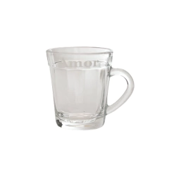 Copinho Expresso em Vidro Estampa Amor 80ml