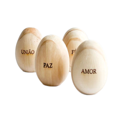 ovo de madeira avulso