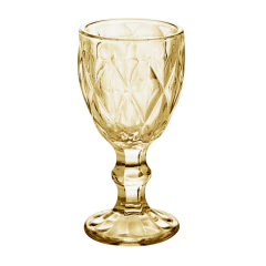 Taça de Licor de Vidro Âmbar Diamond 65ml (2967)