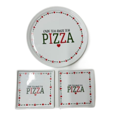 Kit para 2 pessoas Louça Pizza