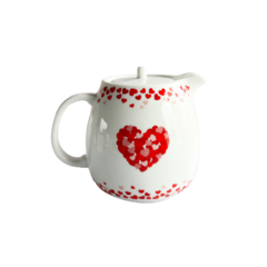 Bule de Chá Redondo Romance 500 ml