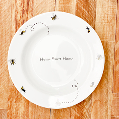 Prato Fundo Porcelana Abelhas 23cm - comprar online