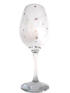 Taça Água Estrela Dourada