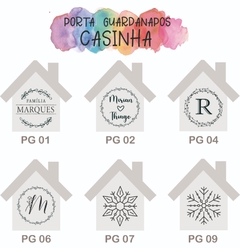 Porta guardanapo Casinha
