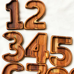 Tábua Madeira Numero Aperitivos