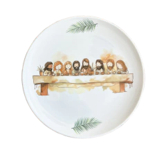 Prato Raso Santa Ceia 26cm