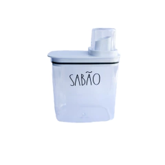 DISPENSER FLOW 1,5L BRANCO FECHADO SABÃO (DFW100BCF)