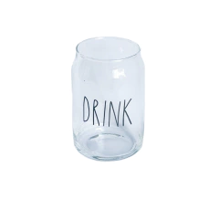 Copo de Vidro Bella Estampa Drink 400ml