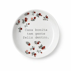 Prato Pão Rosas do Campo Casa bonita