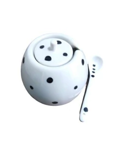 Açucareiro em Porcelana Cruela 250ml