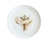 Prato Sobremesa Porcelana Cruz 21 cm