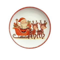 Prato Sobremesa Trenó Merry