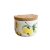 Saleiro com Tampa de Bambu Limão Redondo M 10cm
