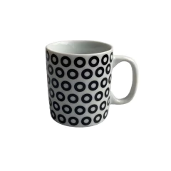 Caneca em Porcelana Textura Bubbles 250ml