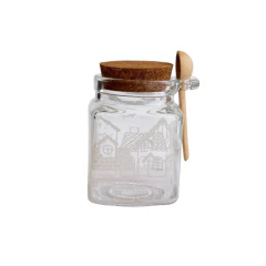 Pote Hermético com colher 310ml Álamo Branco