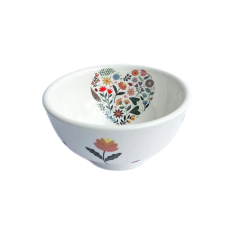 Bowl de porcelana estampa Afeto 12cm