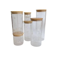 Kit Potes Herméticos Alámo Branco