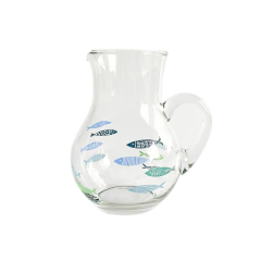 Jarra Vidro Peixes 500ml