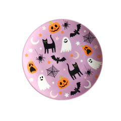 Prato Sobremesa Porcelana Hallow Lilás 21 cm