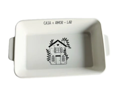 Refratario porcelana Alamo 25x15x5cm