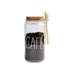 Pote Quadrado 1 litro Café