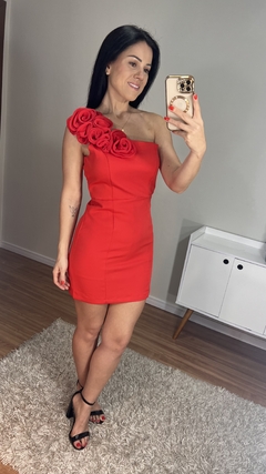 Vestido flores na internet