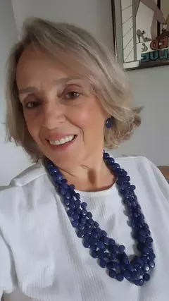 Colar Ravena Azul na internet