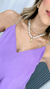 Blusa alça em strass - comprar online