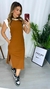 Vestido Midi moletinho - comprar online