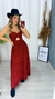 Vestido longo xadrez - comprar online