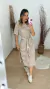 VESTIDO LONGUETE LISTRA