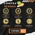 Imagem com informações sobre compra segura, destacando produtos 100% originais, garantia do fabricante, nota fiscal, postagem em 24 horas, produtos em estoque e código de rastreio.