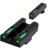 Conjunto de Mira (alça/maça) - Truglo Tritium + Fibra TFX Pro - Glock G42/G43/G43X/G48 - TG13GL3PC