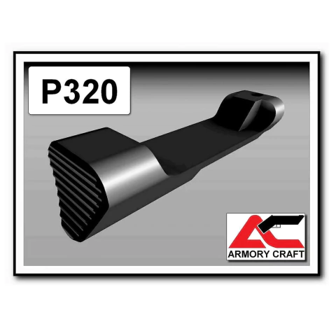 Retém estendido do carregador Armory Craft p/ Sig Sauer P320