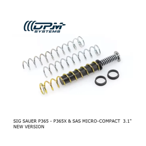 Guia de Mola/Sistema de Redução de Recuo - DPM - Para Pistolas SIG SAUER P365 (3,1" barrel) - 9mm