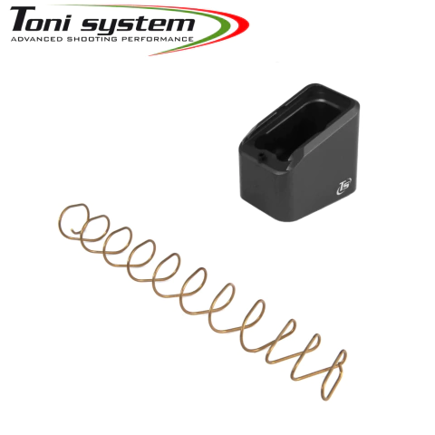 Bumper Extensor +6rds p/ Glock G17-19X-22-24-31-34-35-45 - Toni System