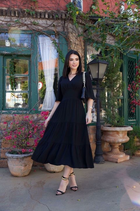 Vestido midi REF. 9145 - comprar online
