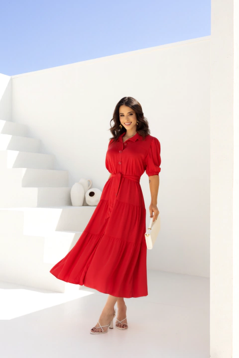 Vestido midi REF. 9793 - comprar online